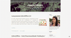 Desktop Screenshot of camilaoliveira.net